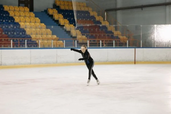 ice skater training